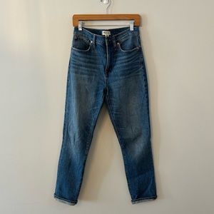 Madewell High-Rise Slim Boyjean